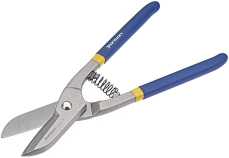 Ножици за рязане на ламарина uxcell 12 инча с висока честота на масата закалени Директно на парче, с Удобни