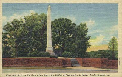 Пощенска картичка Фредериксбурга, Вирджиния