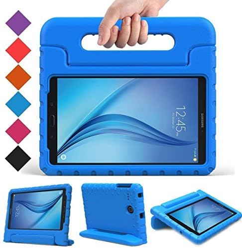 BMOUO Детски калъф за Samsung Galaxy Tab E 8,0 инча - устойчив на удари калъф от ЕВА, Лека Детски калъф, Суперзащитная