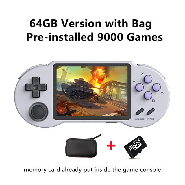 Актуализация на ретро игри Pocketgo S30 9000 Игри за PSP/PS1/DC/MD/Mame 64 GB Ретро 3,5-Инчов IPS Екран Портативна