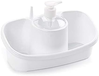 Пластмасова Опаковка Течен сапун за измиване на съдове за готвене 3 в 1 с Дюза за помпата и Гъба, Държач за