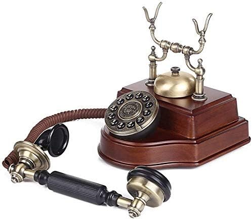 Телефон ретро стил SXRDZ От масивно Дърво, Европейски Стил, [на Създаване] на Телефона, Стар, [Ретро], Рисованный