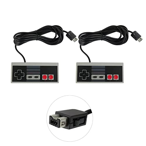 Outspot 2-Комплектен контролер за NES Контролери за управление на конзолата за 8-битово развлекателна система