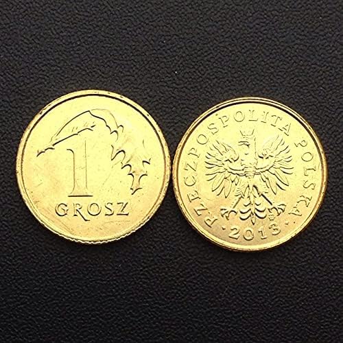 Полска монета Възпоменателна Монета в 1 Стотинка 2011-19 Y276