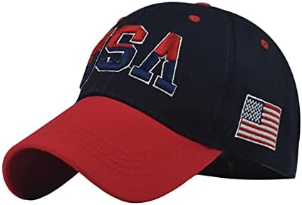 Шапки с Флага на сащ за Мъже И Жени, Бейзболна Шапка на националния Отбор на САЩ, Регулируем бейзболна шапка