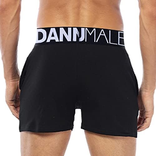 Бельо За Мъже, Мъжки Летни Панталони Домашни Тънки Памучни Панталони Големи Размери, Ежедневни Домашни Панталони, Гащи за Мъже