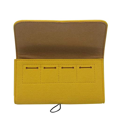Филцови Чанта За багаж, Чанта за носене, подходящ за конзолата Nintend Switch Lite (жълт)