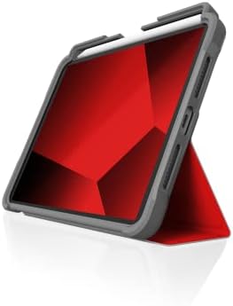 STM Dux Plus за iPad Mini 6-то поколение (2021, 8,3 инча) - Здрав калъф с притежателя на Apple Молив, магнитна