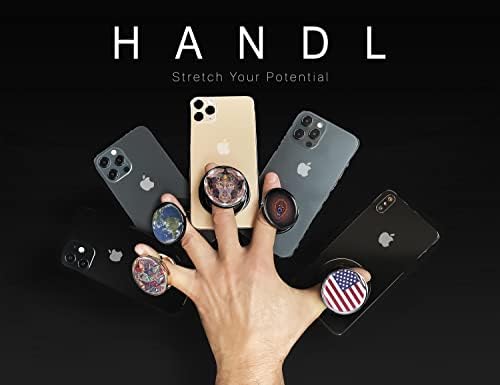 HANDL New York: Колекция Handl O Sparkl - Писалка за телефон и поставка за смартфон - Черен