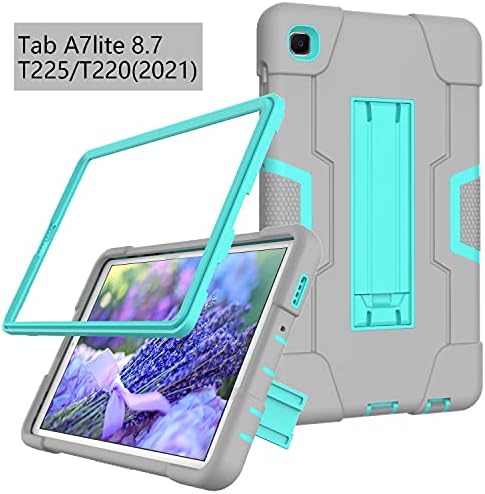 Калъф Meifei Samsung Galaxy Tab A7 Lite 2021, 8,7-инчов калъф Tab A7 Lite 3 в 1, Сверхпрочная Ударопрочная Поставка,