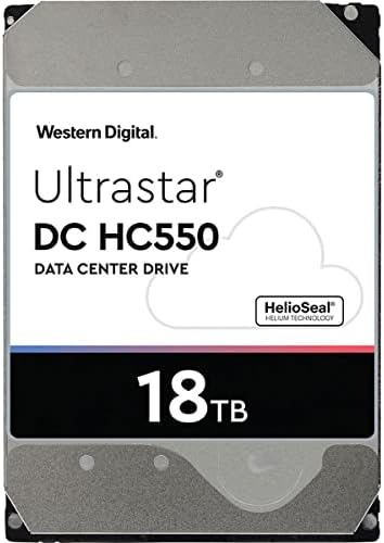 WD 2 Пакета Ultrastar SATA Series 18 TB SATA III 3,5, Вътрешен твърд диск, за центровете за данни, 7200 об./мин