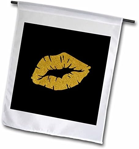 Триизмерна Красива Луксозна червило Наситено Жълт цвят за партита, Отпусната за целувка - Flags (fl_356872_1)