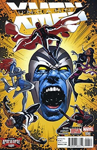 Свръхестествени Хора, X (4-серия) 6 VF / NM ; Комиксите на Marvel | Войната на Апокалипсиса