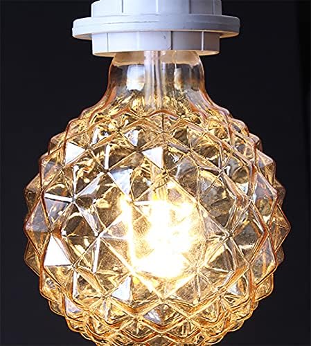 E26 4 W Реколта Led Лампа с нажежаема Жичка G95 във формата На Ананас, осветителни Тела, G30, Декоративна Лампа Едисон за вътрешно Осветление, Вентилатор на Тавана, Косене н