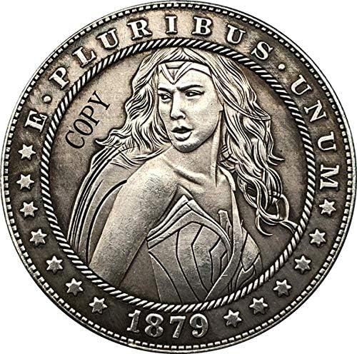 Скитник Никел 1879-cc САЩ Монета в Долари Морган Вид на Копия 181 Копие на Сувенири Новост Монета, Монета за