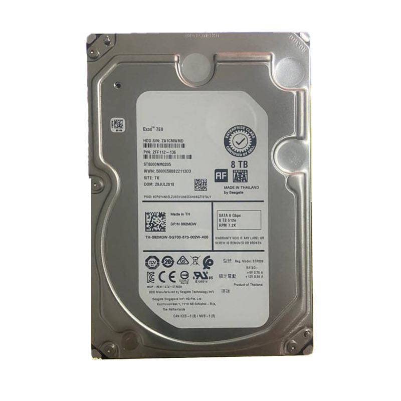 Твърд диск среден размер и 98% за 8 TB 3,5 SATA 256 MB 7,2 за вътрешен твърд диск на твърдия диск от корпоративен клас за ST8000NM0205 92MDW 092MDW