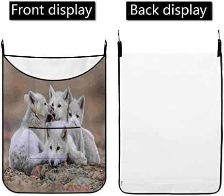 Компактен окачен торбичка за бельо Див Вълк = 6 = див вълк зло животно-вълк, лош вълк, върколак, дивата дивата