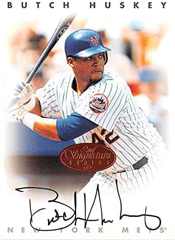 Autograph Warehouse 586918 Бейзболна картичка с автограф Бутча Хъски - Ню Йорк Метс - Серия подписи на листата