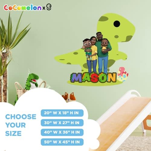 Стикер за стена Cody's Family CoComelon Kids с потребителски име - Серия EGD X CoComelon - Prime Collection
