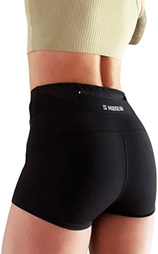 Дамски къси панталони MudGear с Гъвкав кроем - Компресиране Стречинг За Бягане /Йога