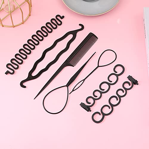 ZZZRCGS инструменти за плетене на косата инструмент за коса във формата на опашката с главата надолу инструмент