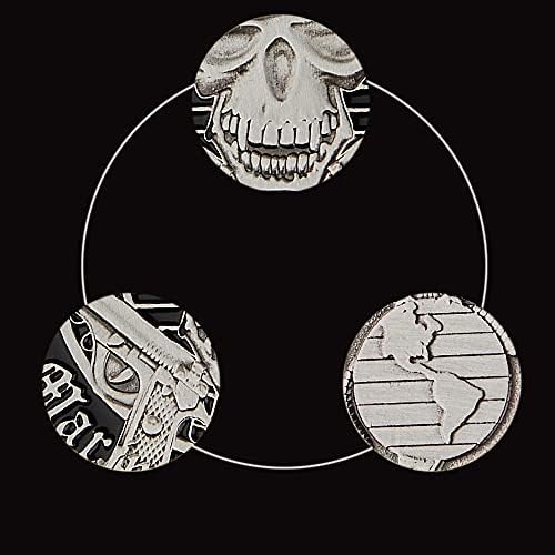 Монета Предизвикателството на морската пехота на САЩ, Раскрашенная Черепа Орел на Свободата, Монета Свобода