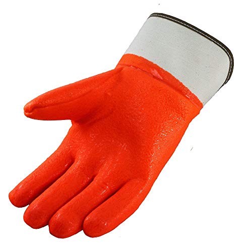 Защитни маншети за ръкавици Galeton Кометата С изолация от PVC Оранжев цвят 12 бр.