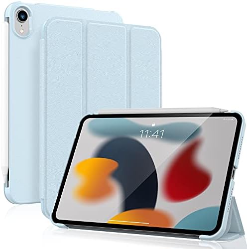 Калъф Bokeer за iPad Mini 6 2021, Калъф за iPad Mini 6-то поколение с функция за автоматично събуждане / сън,