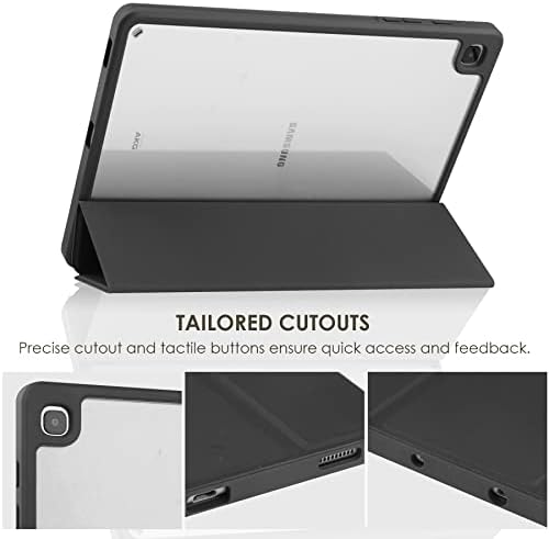 Калъф за сън KuRoKo Galaxy Tab S6 lite 10.4 2022/2020 С притежателя на химикалки, Ултра-Лек, устойчив на удари