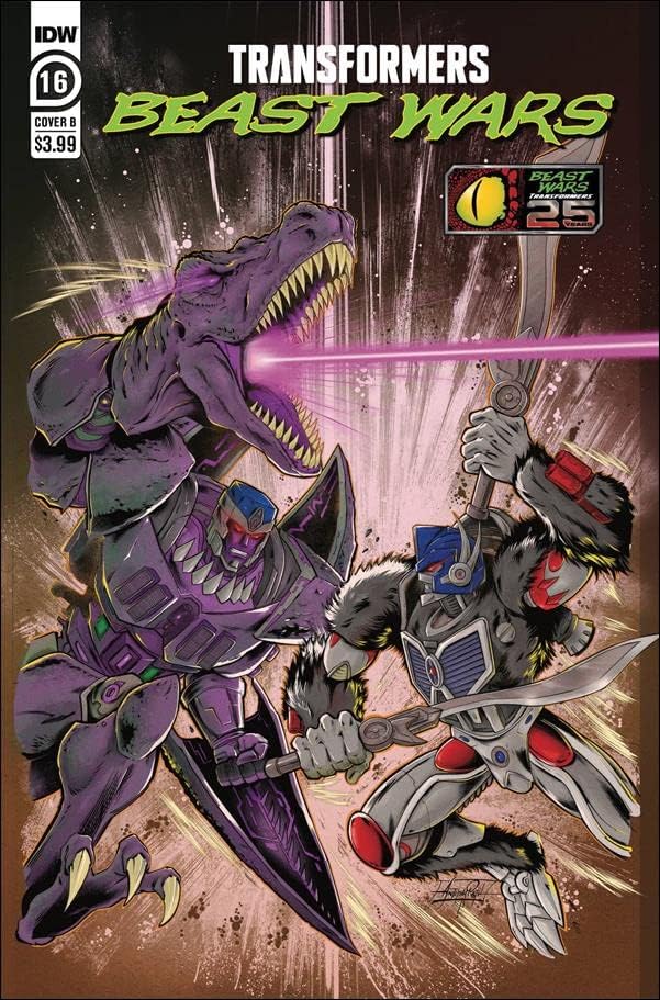 Transformers: война зверове 16Б VF/NM; комикс IDW