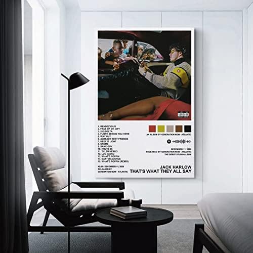 OBICK Джак Харлоу – Това е Нещо, което Всички те Казват Платно Плакати Стенен Артистичен Интериор на Стаята