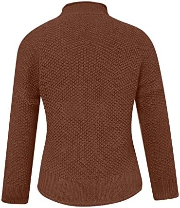 Есенен Пуловер TREBIN за жени, Пуловер Голям размер за Жени, Дамски Пуловер с Аромат, Дамски Ежедневни Пуловер