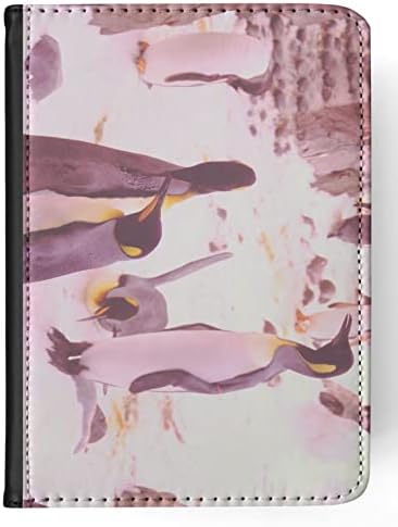 Забавен класически калъф за таблет Animal Zoo Penguin 1 с панти капак за Apple IPAD PRO 11 (2018) (1-во поколение)