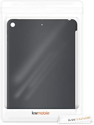 Калъф kwmobile Съвместим с Apple iPad Mini 5 (2019) - Калъф за таблет от TPU със силиконово покритие - Черен
