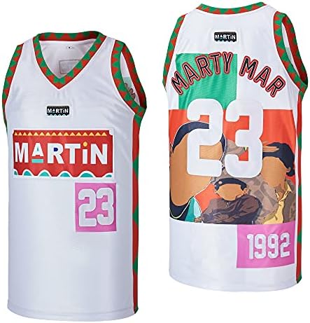 Зашити баскетболно майк ACAIL Men ' s Milica Mar 23 Martin 1992 от телевизионното шоу Баскетболно майк