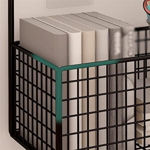 SAWQF Стенни полици за баня Стикер за съхранение на Тоалетни, Стенни Нощни Стенни bookshelf (Цвят: D, размер:
