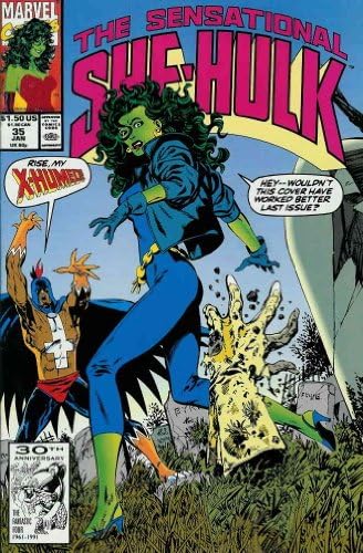 Сензационни Жена-Хълк, 35 VF; Комиксите на Marvel | Джон Бърн
