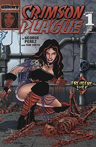 Crimson Plague 1 VF; комикс за събития | Джордж Перес
