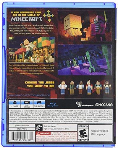 Minecraft: история Режим - Season Disc - PlayStation 4