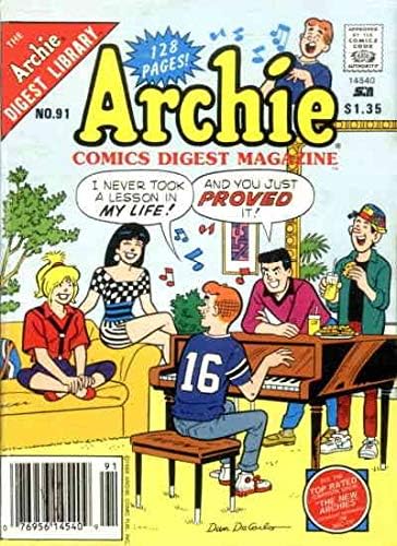 Списание Арчи Digest 91 VF ; комикс Арчи | Comics piano