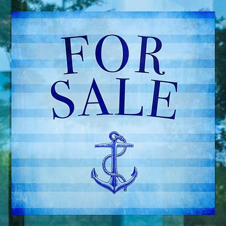 CGSignLab | продава се прозорец лента морската ивица | 8 x8