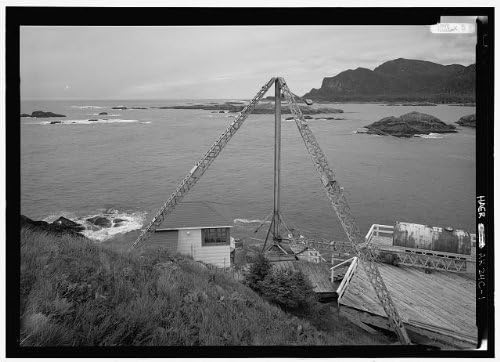 Снимка на исторически находки: Фара Кейп Спенсър, Крос-Саунд, Elven залив, Skagway-Хуна-Ангун, Аляска, 25