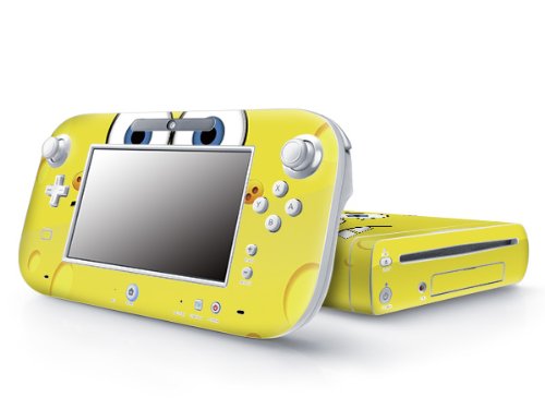 Спондж Боб Nintendo Wii U Декоративна Стикер на Кожата си Защитен Стикер